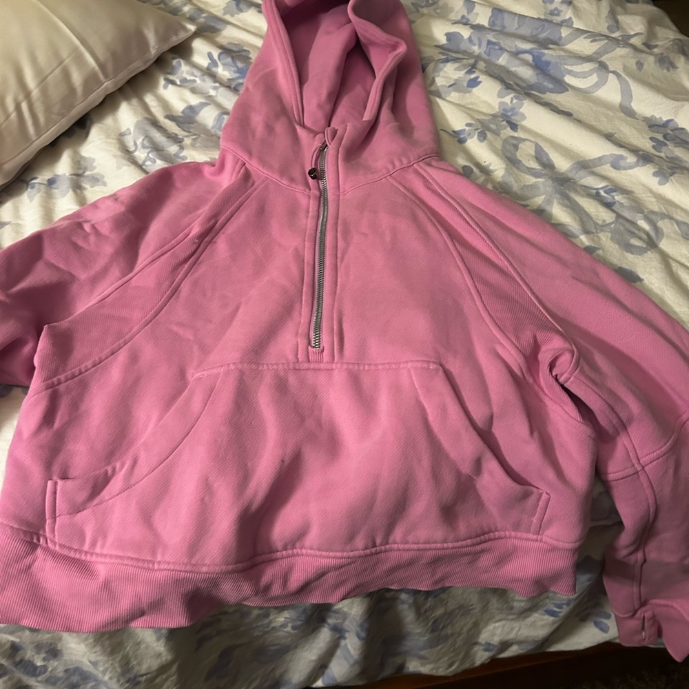 Pink Hooded Sweatshirt